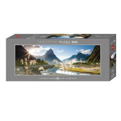 HEYE CASSE-TÊTE 1000 PIÈCES PANORAMA - LE DÉTROIT DE MILFORD #78-29606